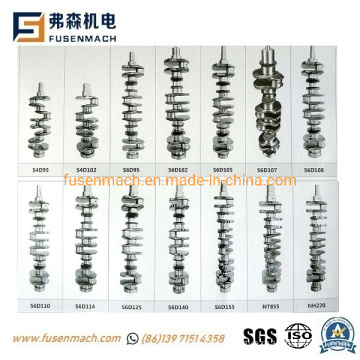 Crankshaft for Komatsu S4d95 S4d102 S6d95 S6d102 S6d105 Engine